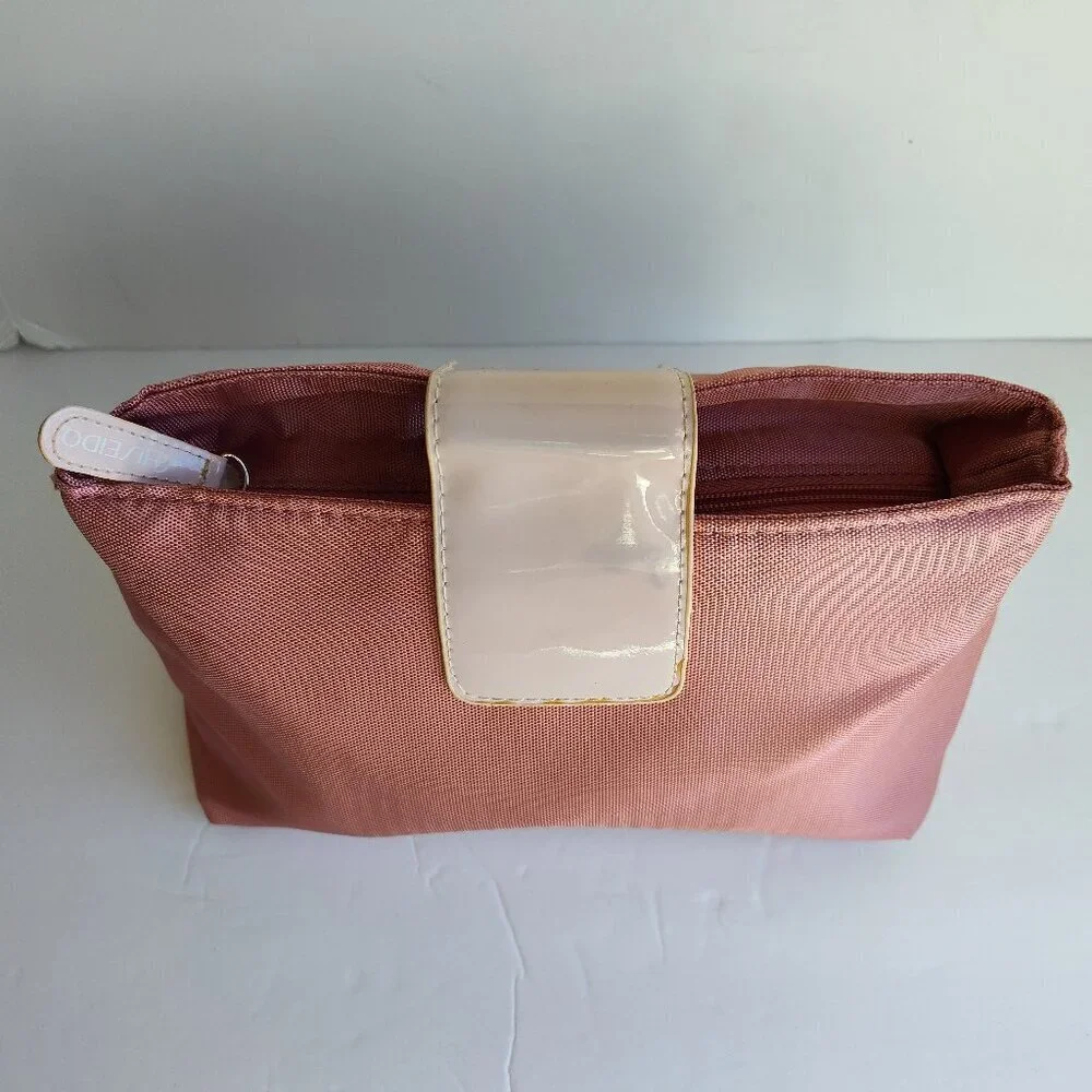 Shiseido Pink Cosmetic Bag
